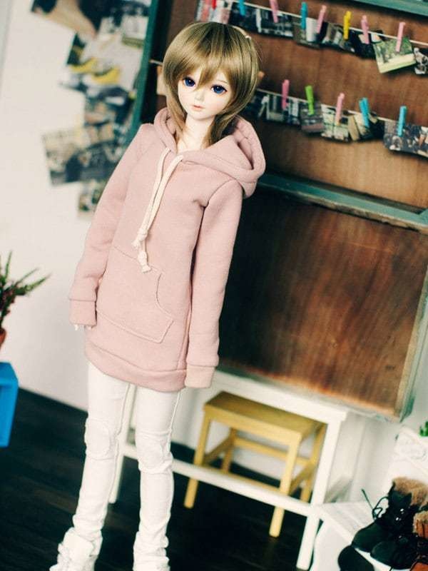 SmartDoll SD13GIRL Long Hooded-T -Indi Pink