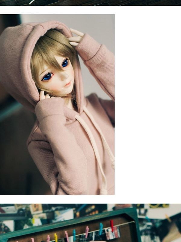 SmartDoll SD13GIRL Long Hooded-T -Indi Pink