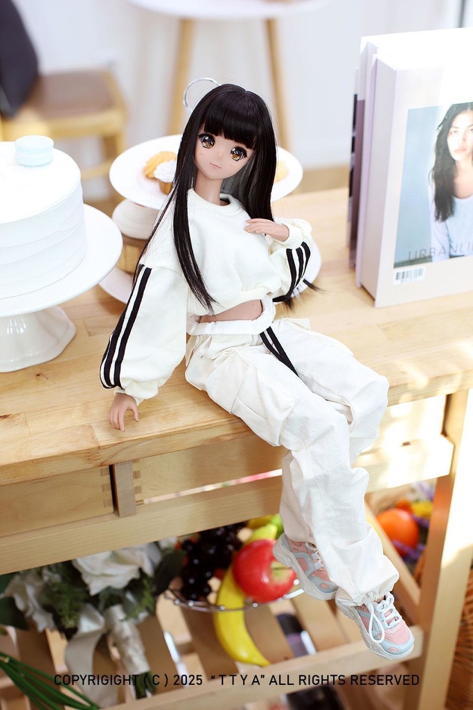 SD13 Girl Smart Doll Crop Balloon Three-Line MTM - Ivory