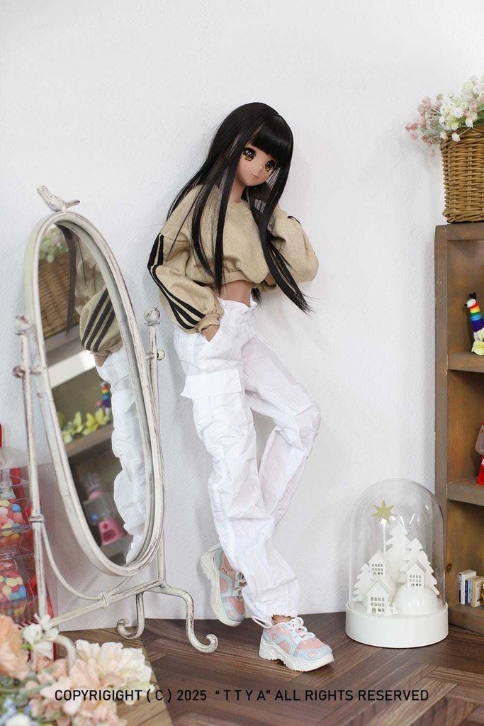 SD13 Girl Smart Doll Crop Balloon Three-Line MTM - Y.Beige