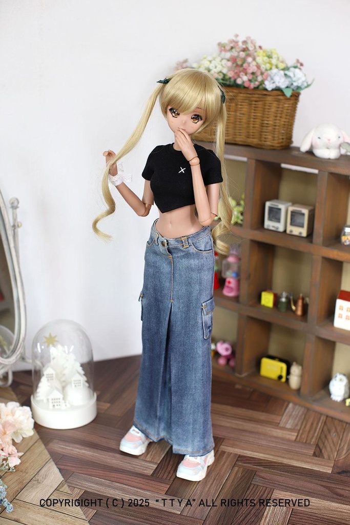 SD13 GIRL Smart Doll Washing long skirt
