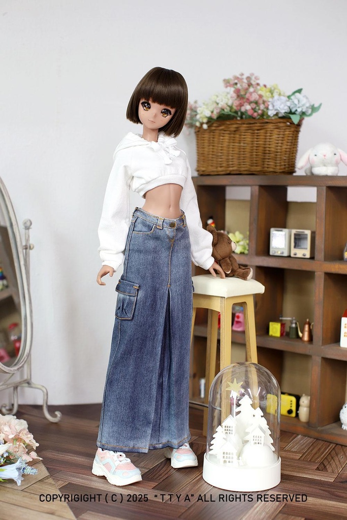 SD13 GIRL Smart Doll Washing long skirt