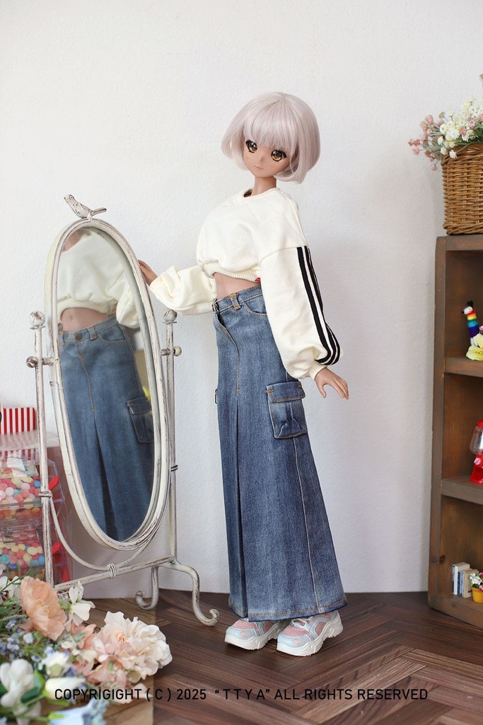 SD13 GIRL Smart Doll Washing long skirt