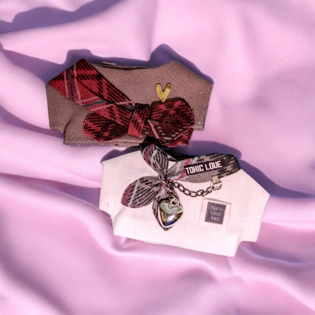 plaid＆heart