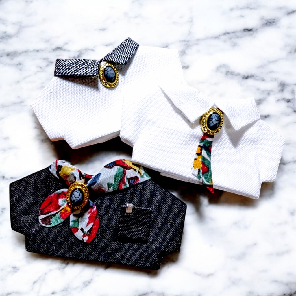 Black brooch 