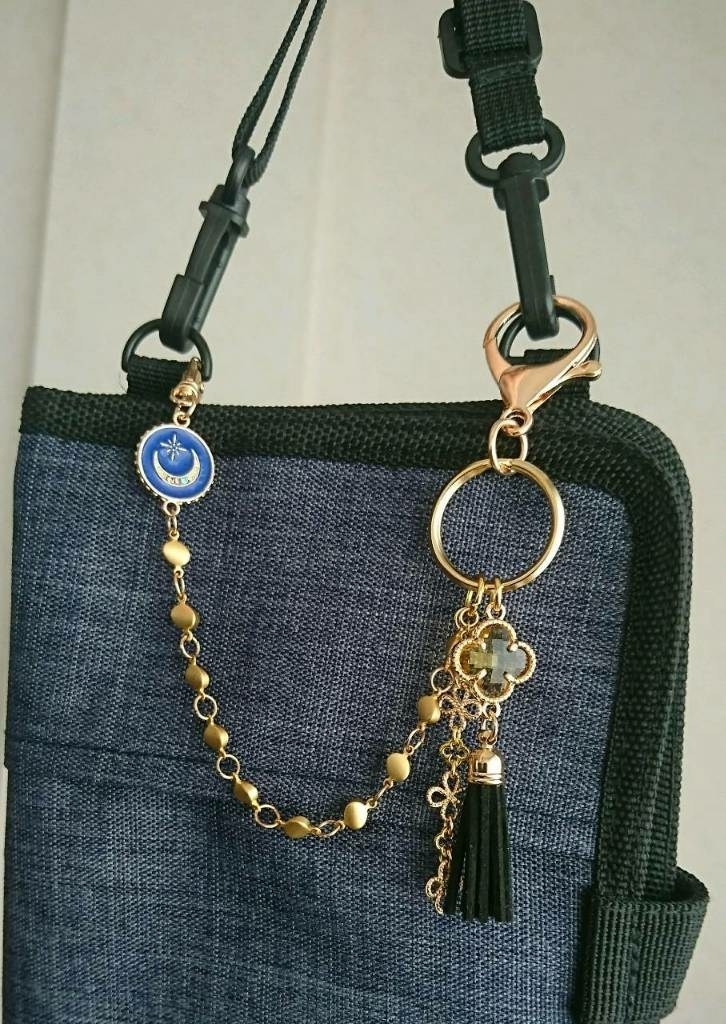 バッグチャーム イエローフラワー