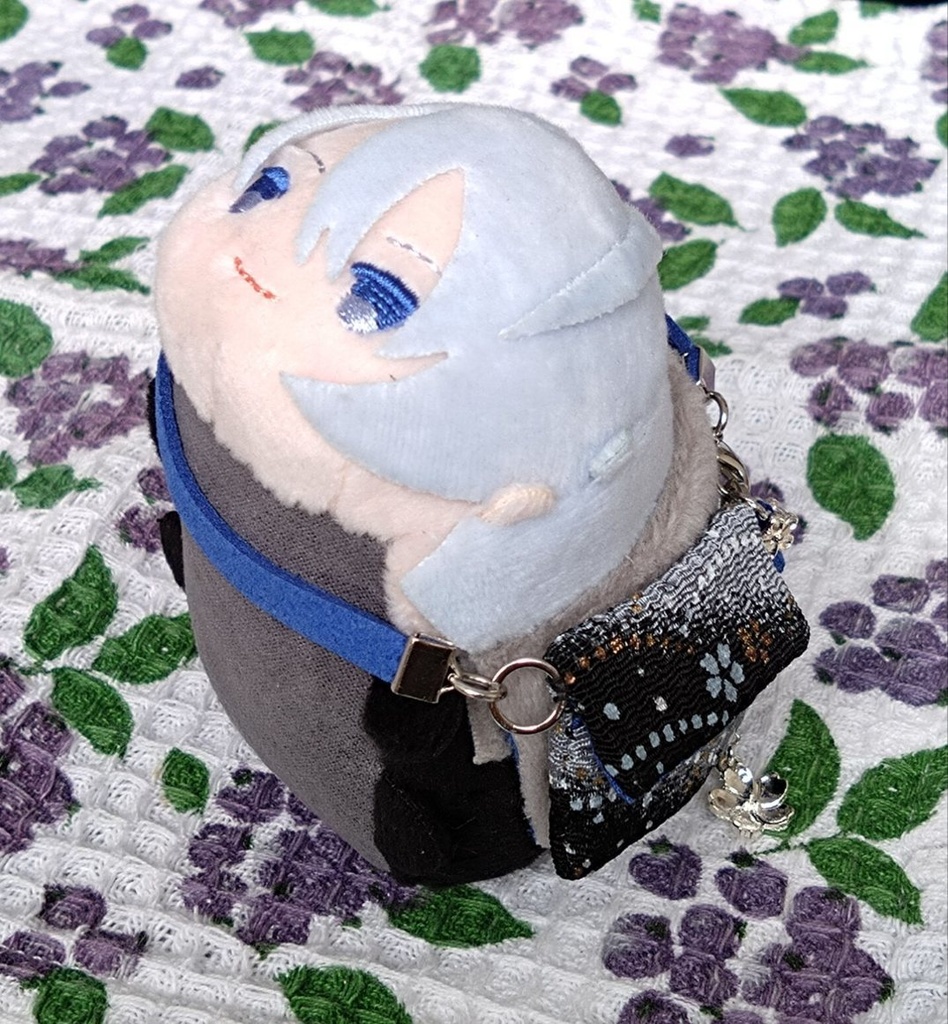 お出かけバッグ 波桜銀