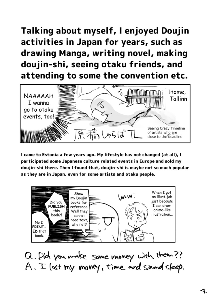 How to make Doujinshi - Introduction -
