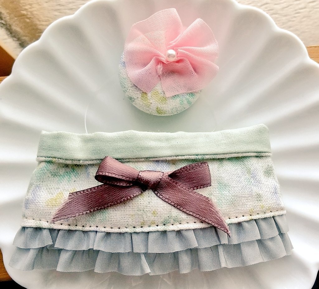 【4/9、22時再頒布】春コートと帽子セット【こもち用】