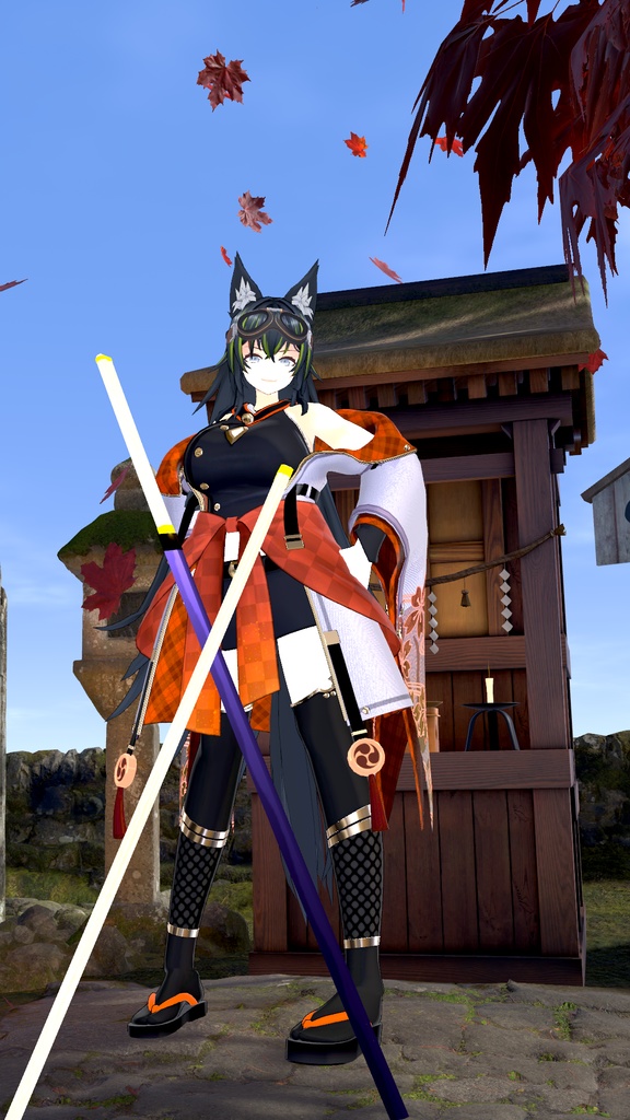 【VRC想定】黒蜻蜒【MAギミック有り】