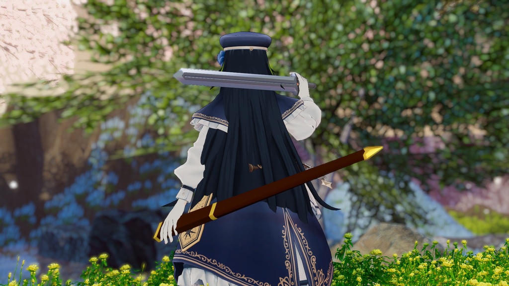 【VRC想定】誓いの大剣【MAギミック付き】