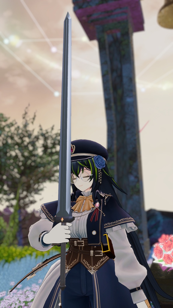 【VRC想定】誓いの大剣【MAギミック付き】