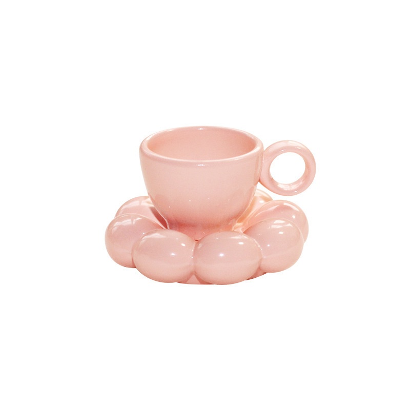 ミニチュアシーン ドールハウス用アクセサリー クリエイティブシェイプ ミニチュアコーヒーカップ フラワーソーサー オーナメント おもちゃ モデル