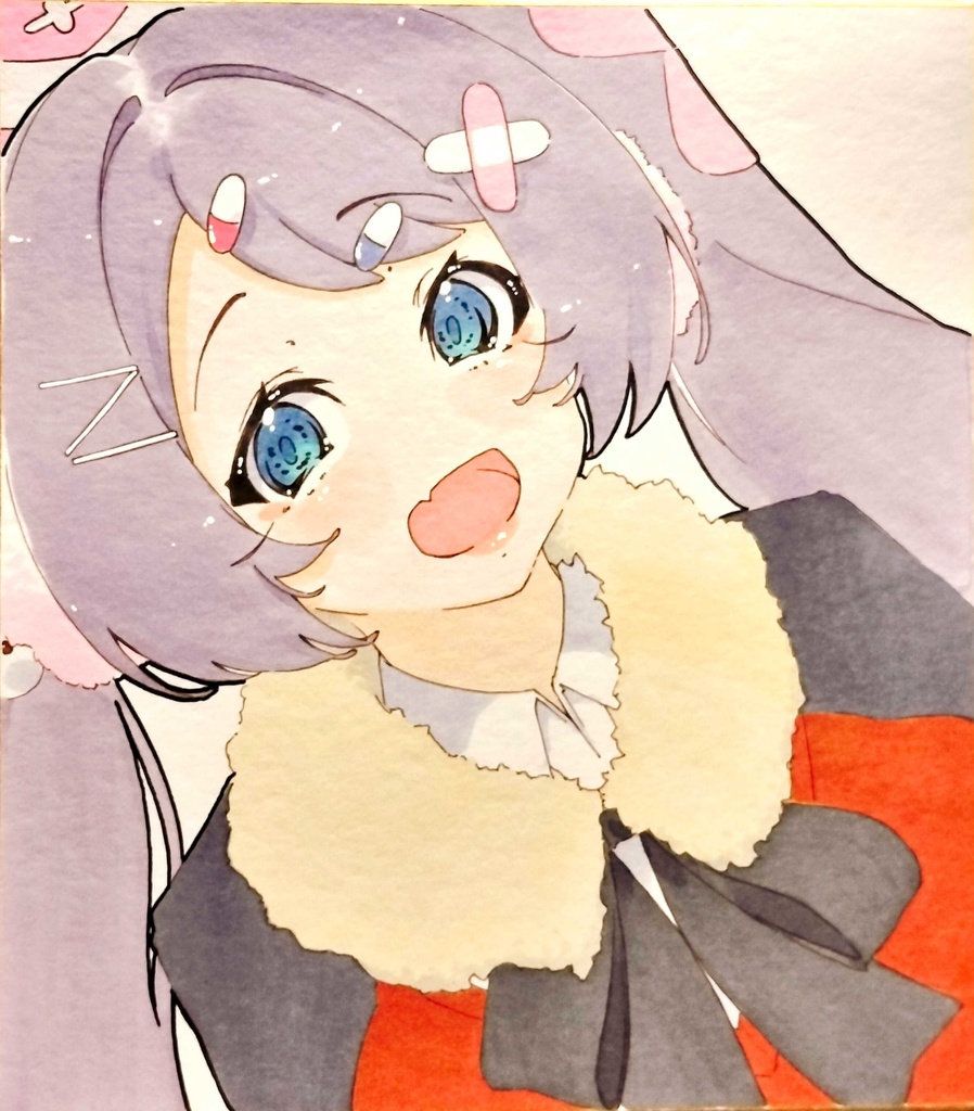 ブルーアーカイブ 朝顔ハナエ 大色紙