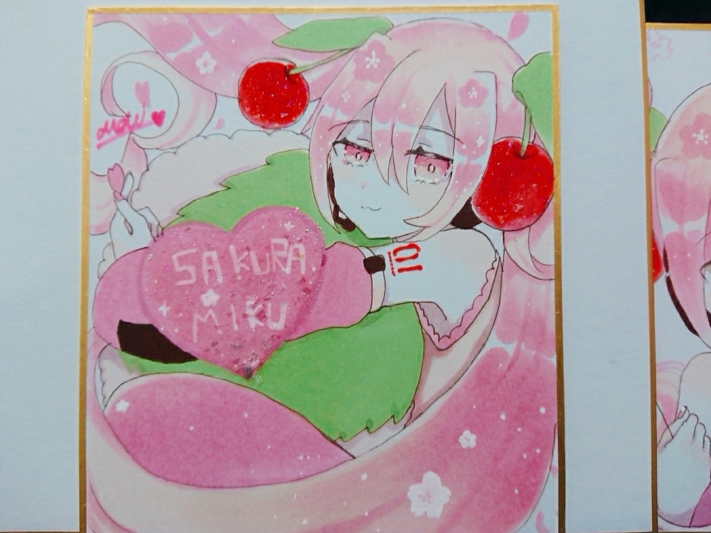 🌸色紙第2弾SAKURAMIKUver【おひるね】