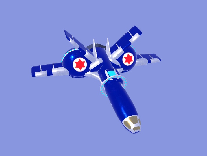 Finger Spaceship (NSP) VRChat Avatar