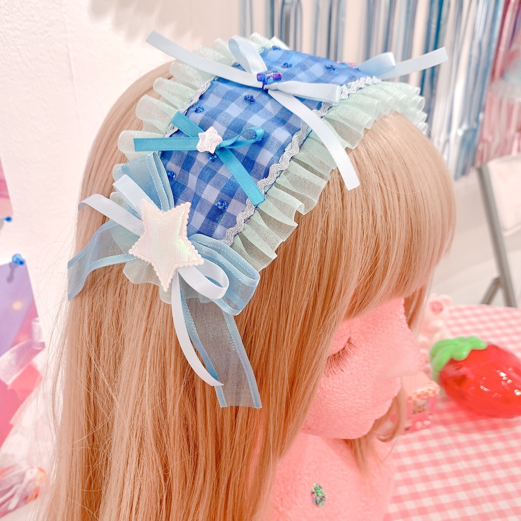 りぼんたくさんヘッドドレス