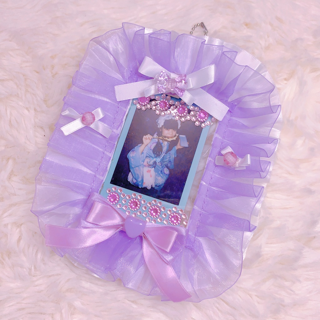 チェキキーホルダー😈