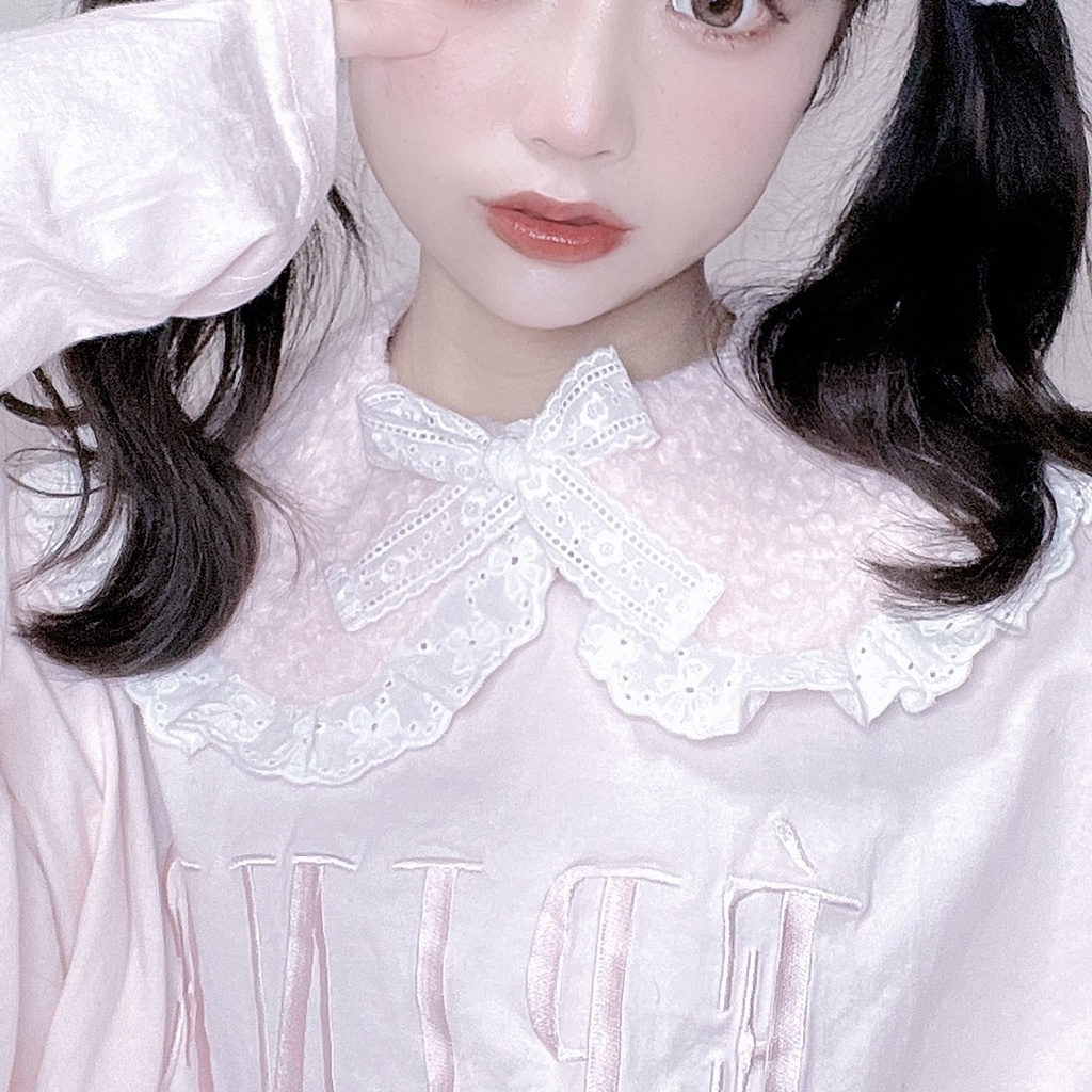 モコモコつけ襟