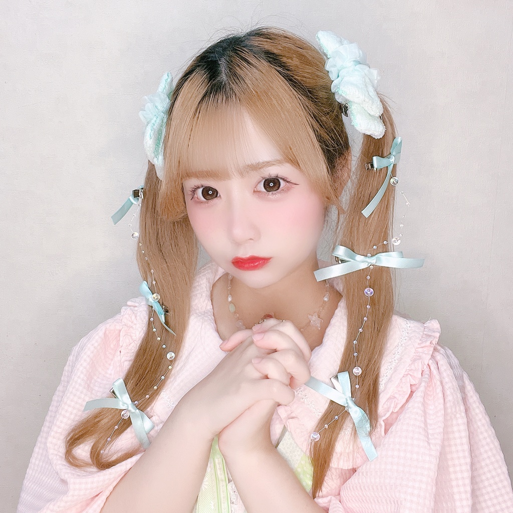 3連リボンクリップ