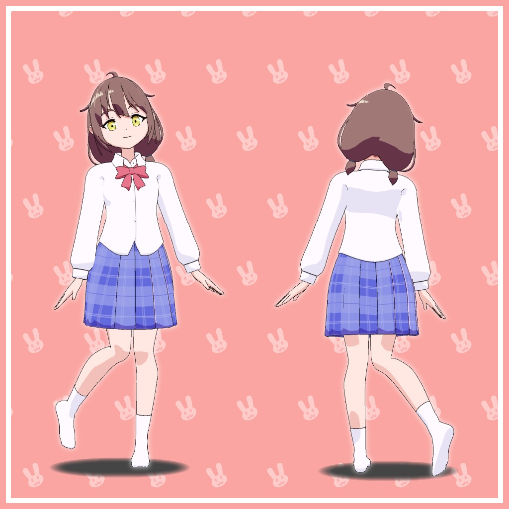 【オリジナル3Dモデル】モモカ Momoka