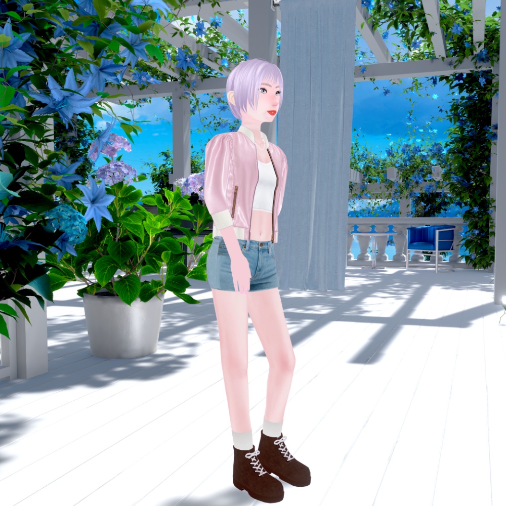 VRCHAT用3Dモデル「テレサ」