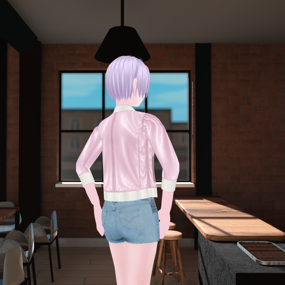 VRCHAT用3Dモデル「テレサ」