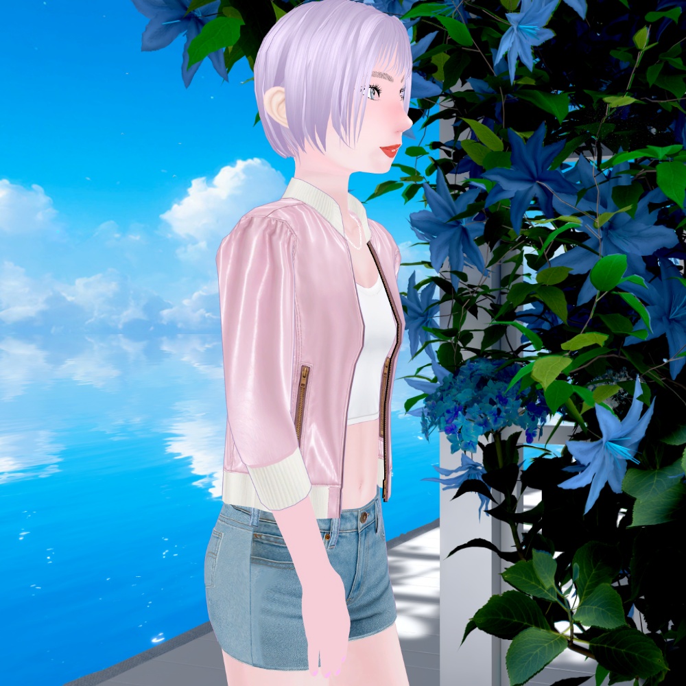 VRCHAT用3Dモデル「テレサ」