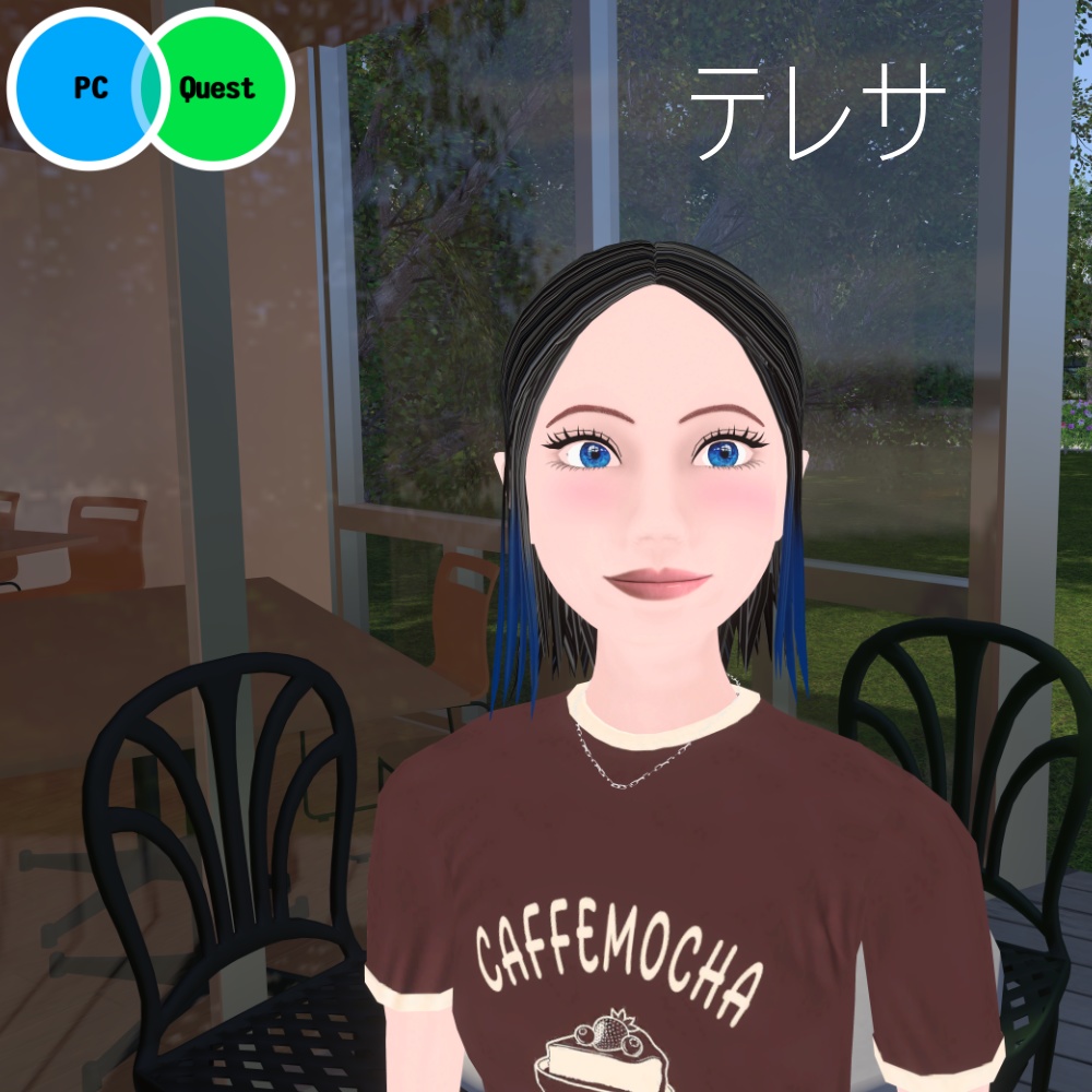 3Dモデル「テレサ」