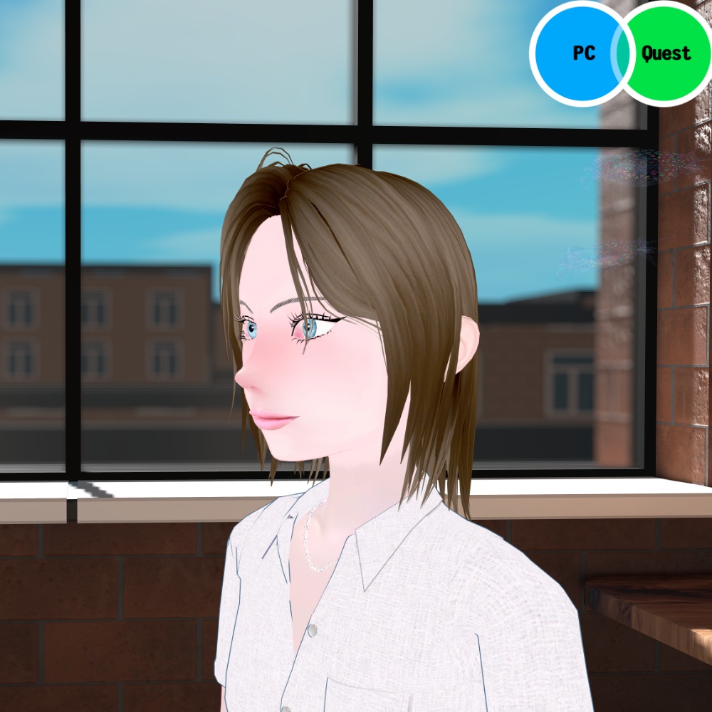 VRCHAT用 3Dモデル「クレア」