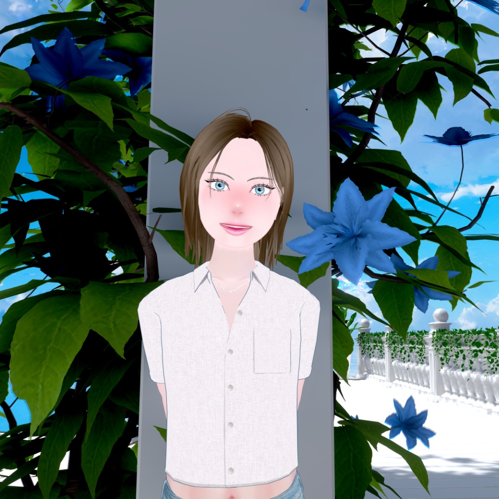 VRCHAT用 3Dモデル「クレア」