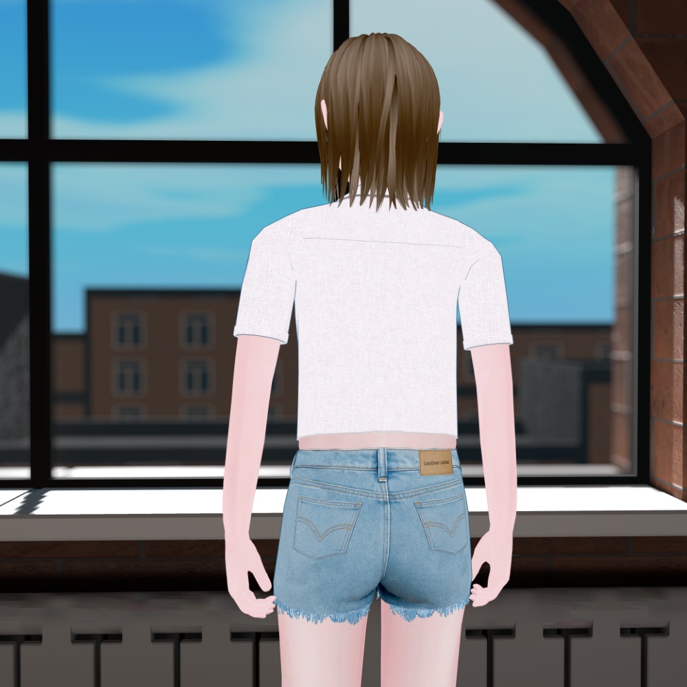 VRCHAT用 3Dモデル「クレア」