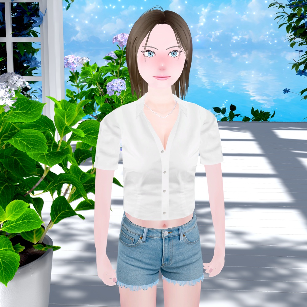 VRCHAT用 3Dモデル「クレア」