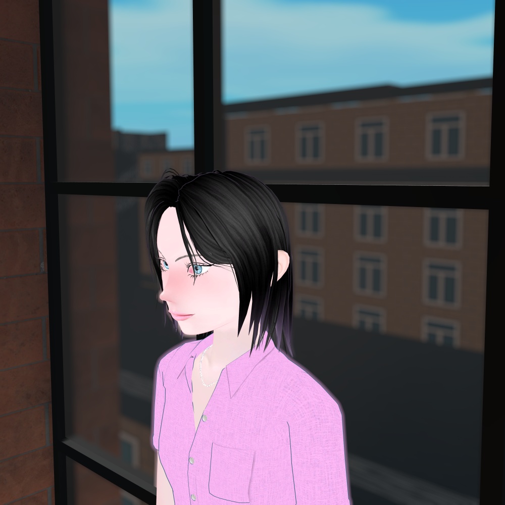 Vrchat用 3Dモデル「クレア」