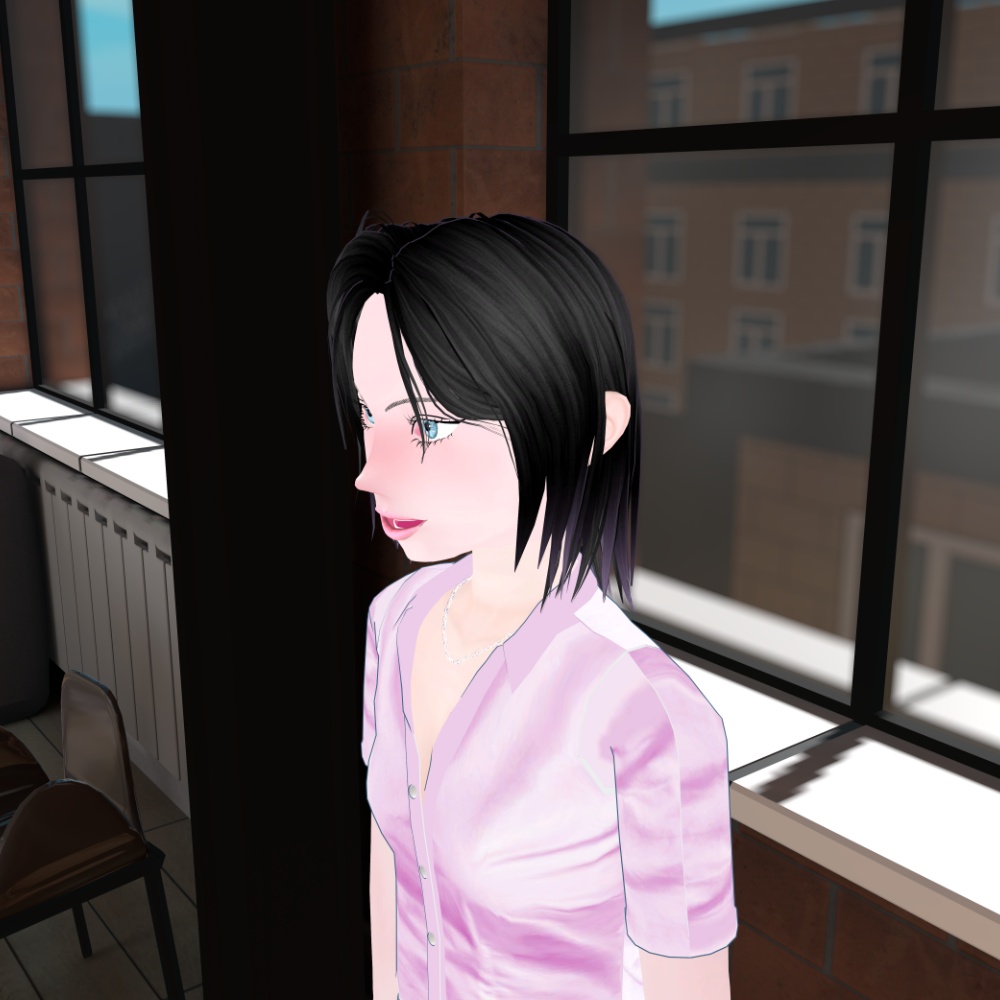 VRCHAT用 3Dモデル「クレア」