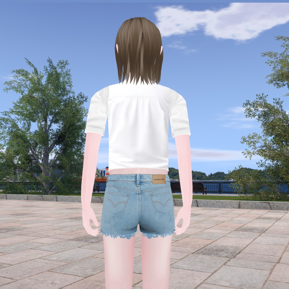 VRCHAT用 3Dモデル「クレア」