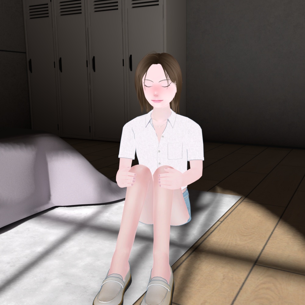 VRCHAT用 3Dモデル「クレア」