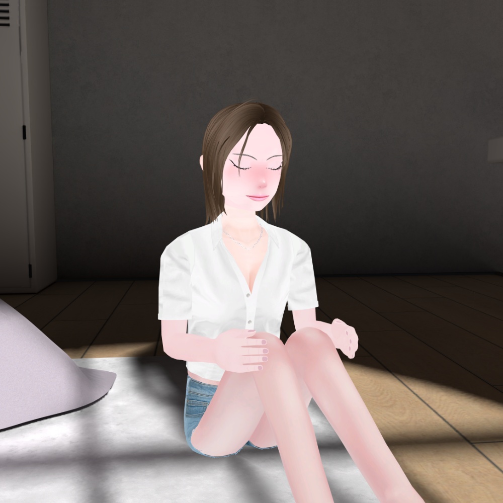 VRCHAT用 3Dモデル「クレア」