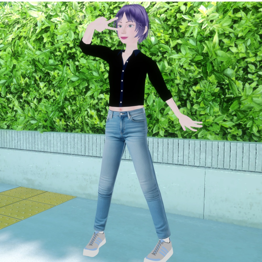 オリジナル3Dモデル「ジュディス」