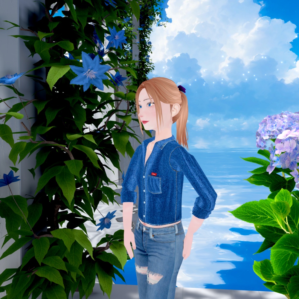VRCHAT用 3Dモデル「ルーシー」