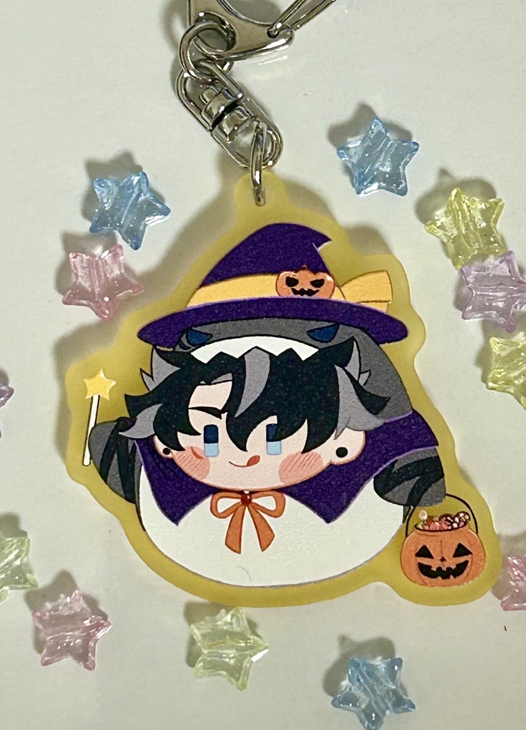 四季サメセスリアクリルキーホルダー