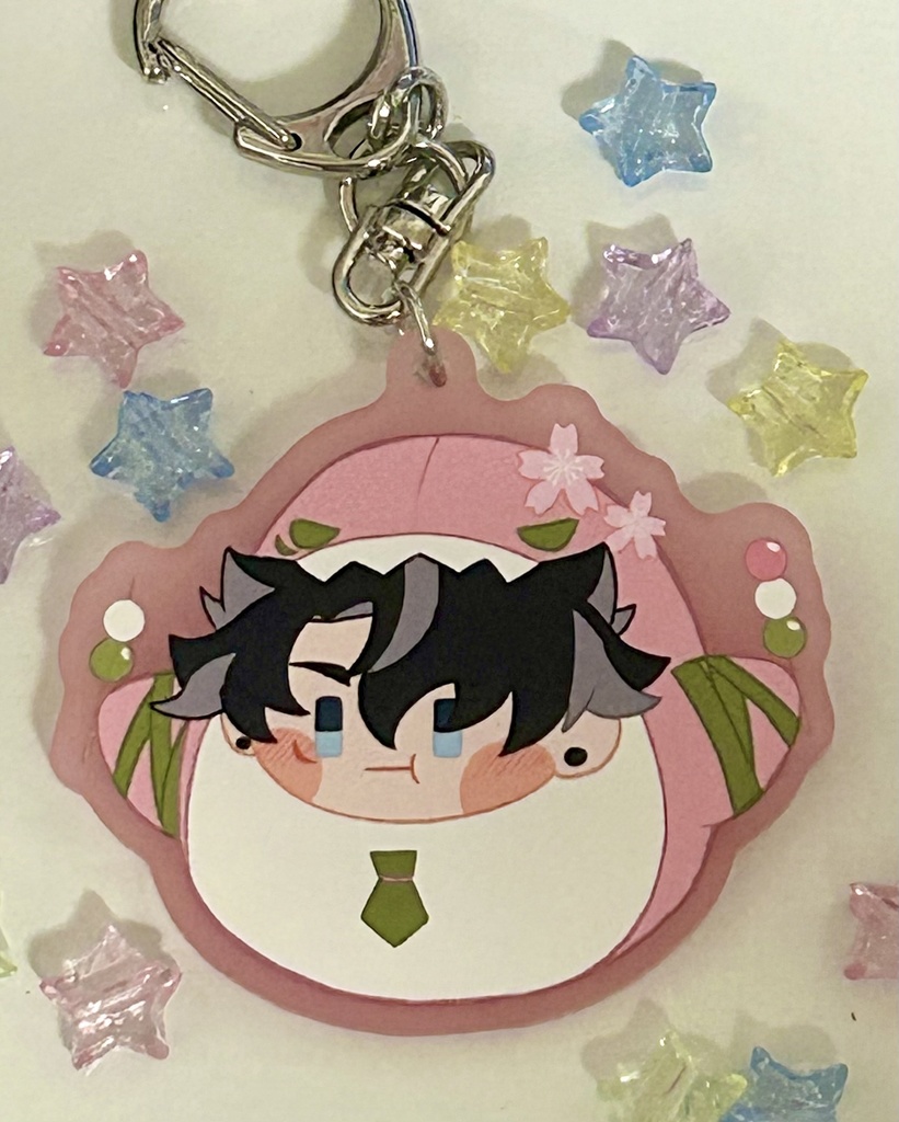 四季サメセスリアクリルキーホルダー