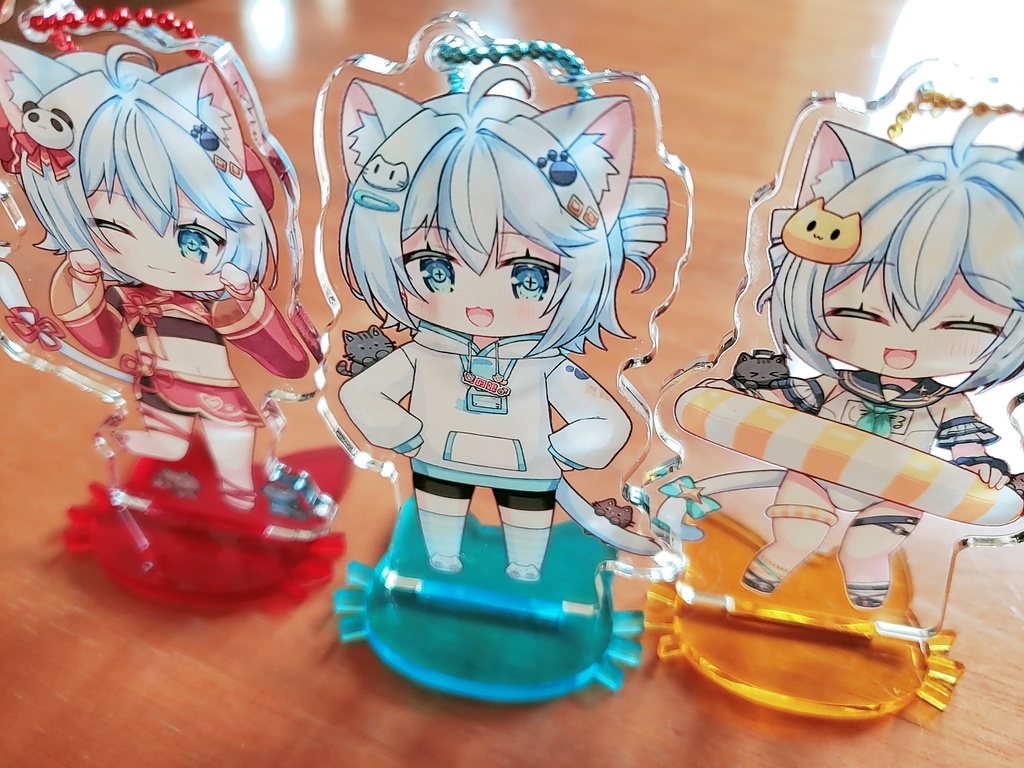 しろまるくん一周年記念復刻アクスタアクキー