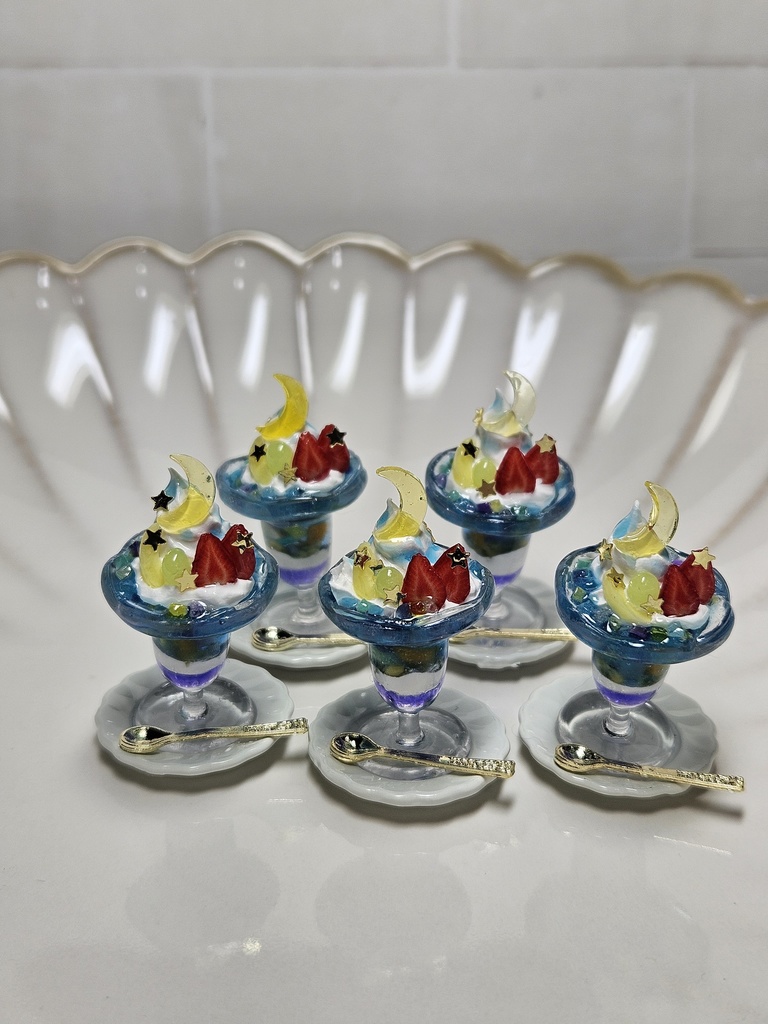 夜空の星パフェ