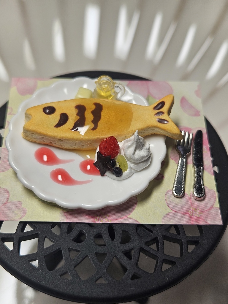 お魚パンケーキ