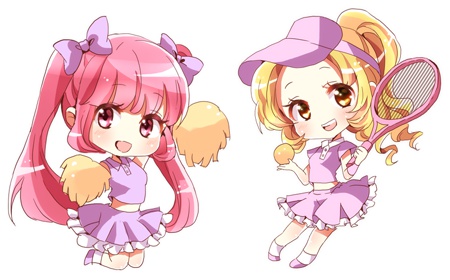 ふたごステッカーsports