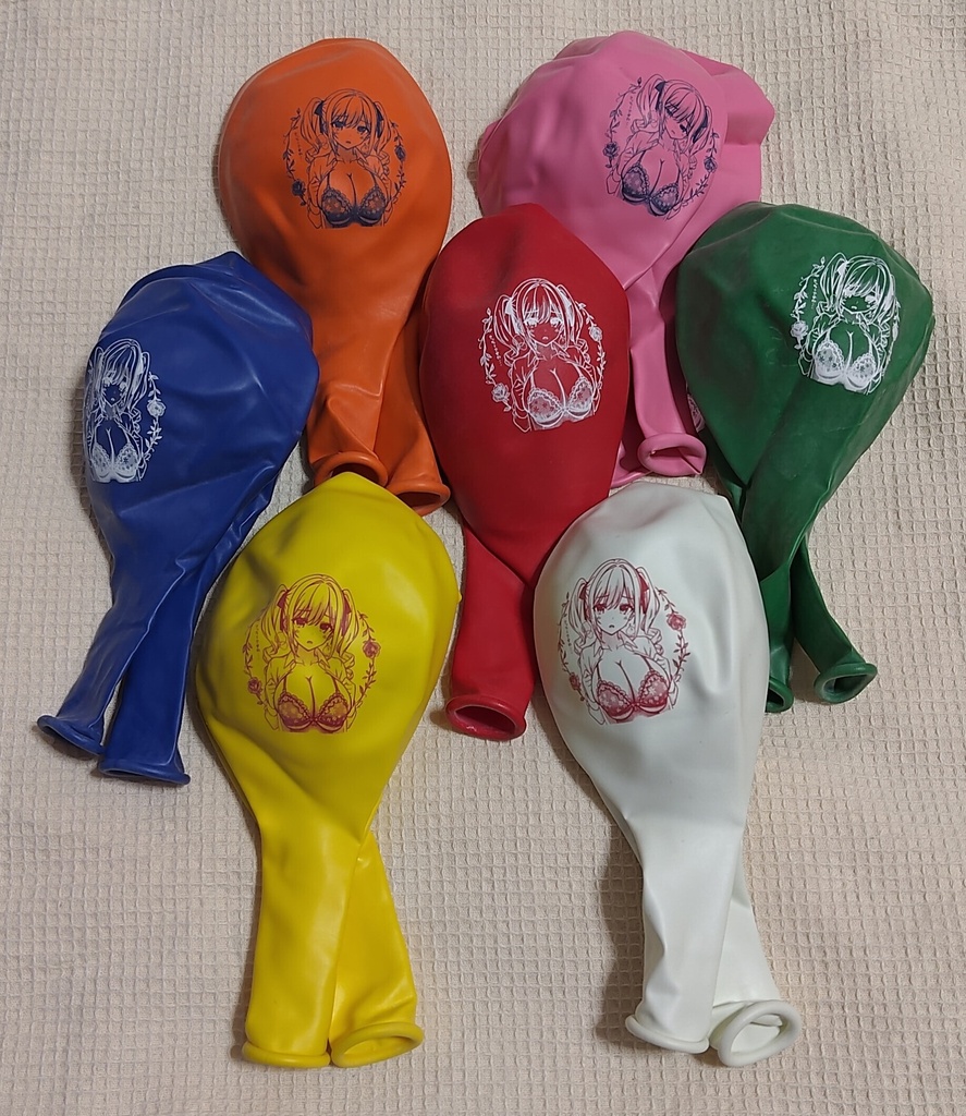 ブラジャーぱつぱつお嬢様風船セット