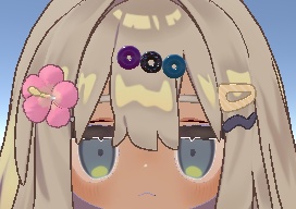 3Dアバター 十字架チョーカー プレゼントアクセサリー付き ドーナツピン 太もも アクセサリー サイズ:キプ用