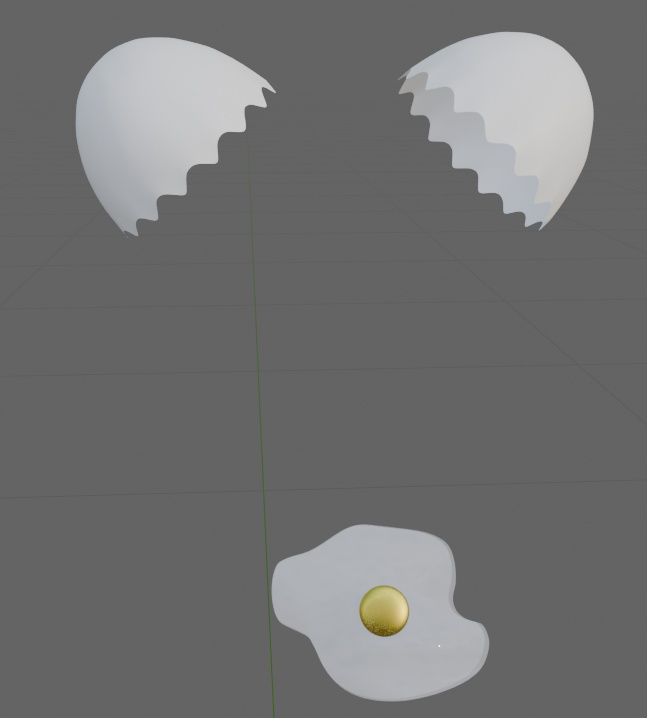 【無料配布】たまごの殻から中身が…