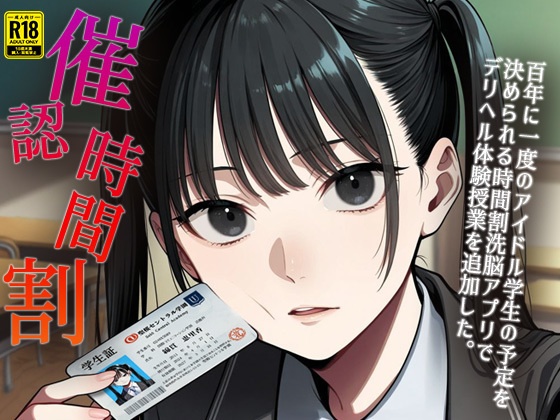 催眠時間割 　～百年に一度のアイドル学生の予定を決められる 時間割洗脳アプリでデリヘル体験授業を追加した～   